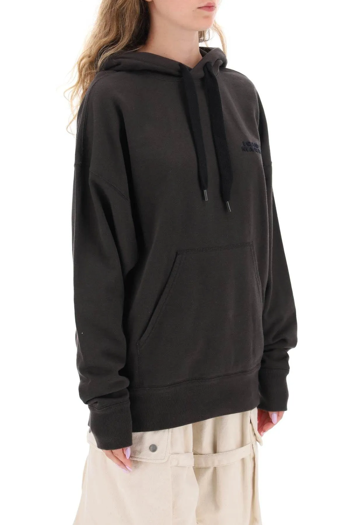 Isabel Marant  |Long Sleeves Cotton Logo Hoodies & Sweatshirts