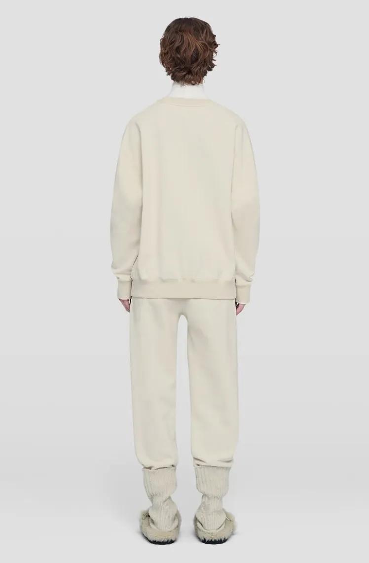 Jil Sander  |Crew Neck Long Sleeves Cotton Logo Hoodies & Sweatshirts