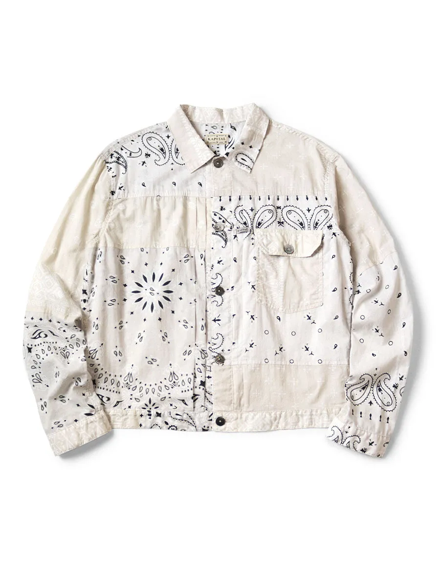 Kapital Gauze Bandana Patchwork pt 1st JKT Jacket