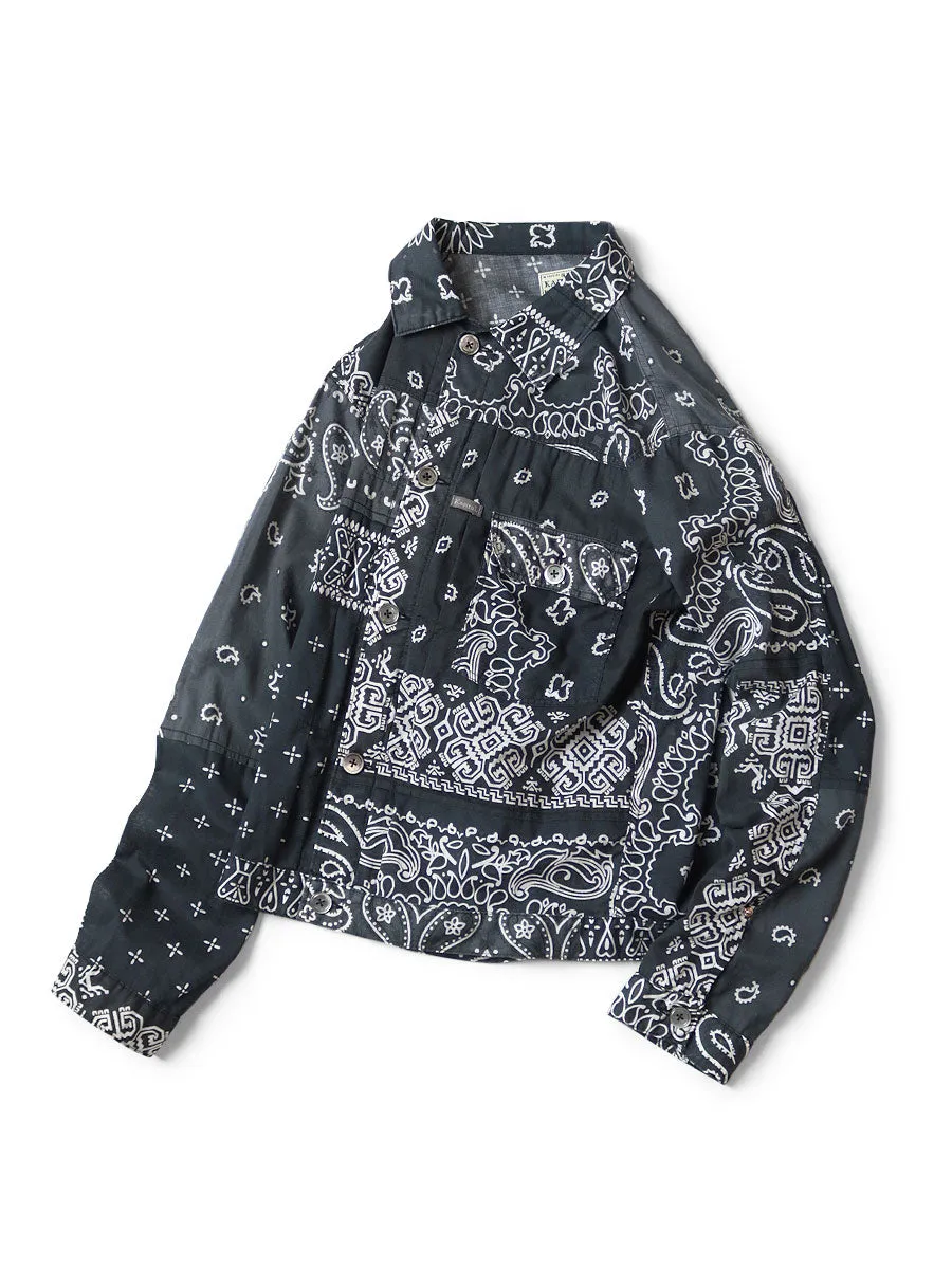 Kapital Gauze Bandana Patchwork pt 1st JKT Jacket