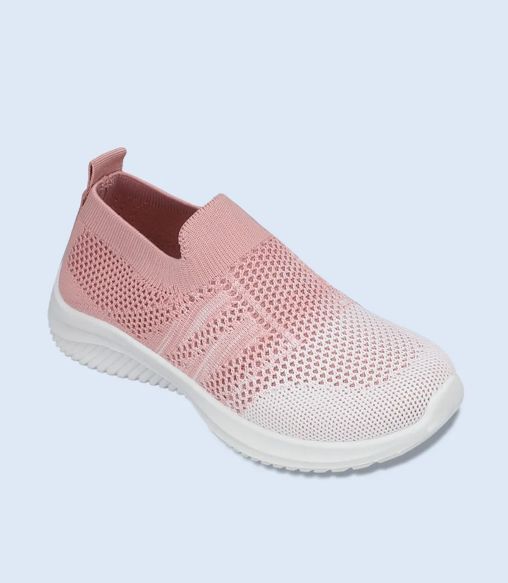 KG0082-PINK-Girls Casual Sneakers