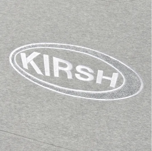 KIRSH  |Unisex Medium Long Logo Hoodies & Sweatshirts