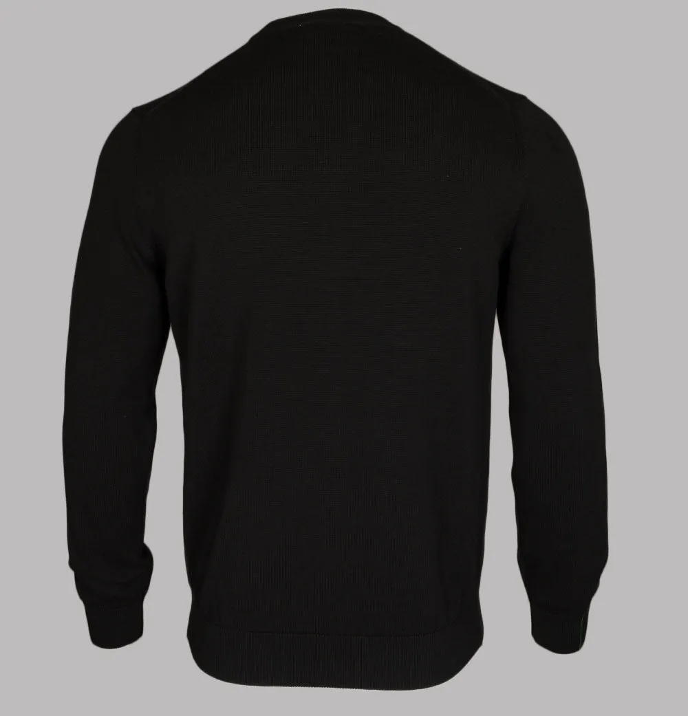 Lacoste Organic Cotton Sweater Black