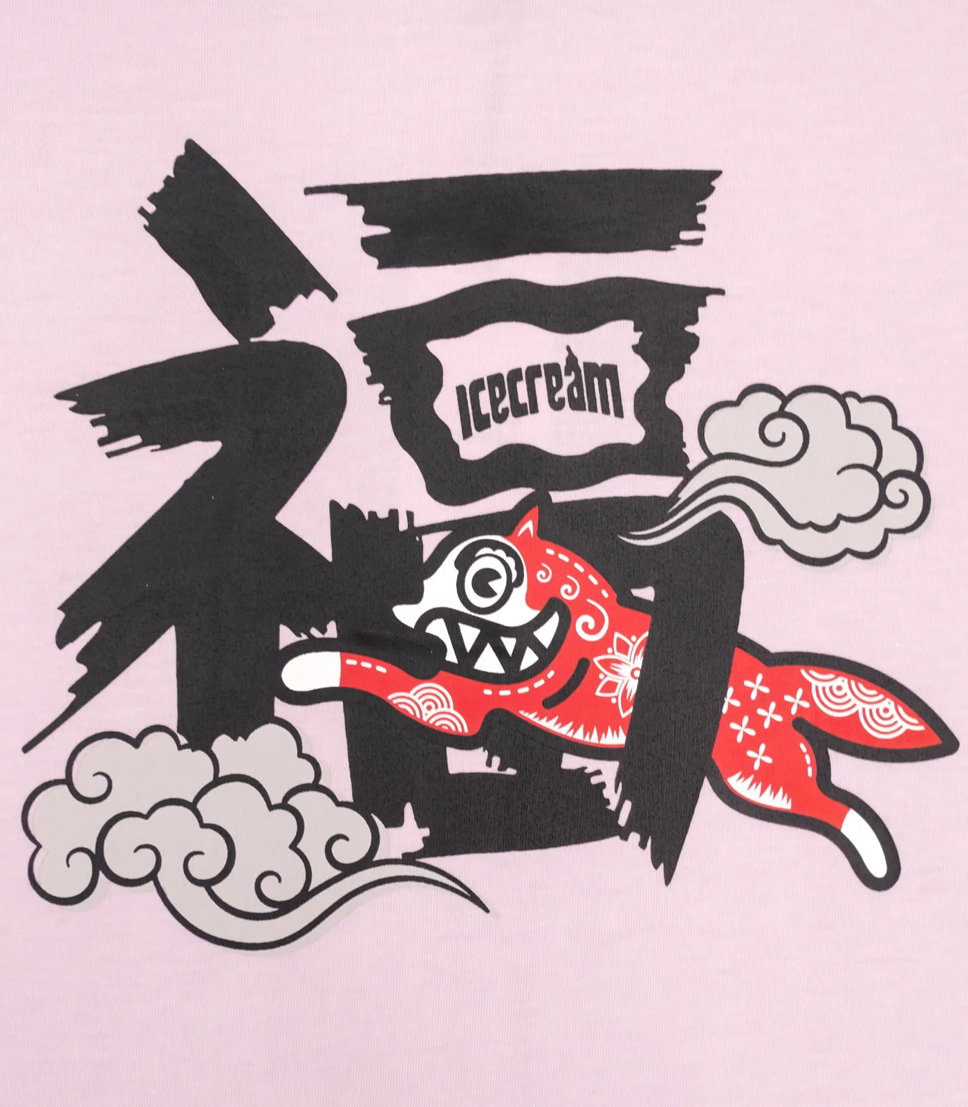 LUCKY DOG TEE - PINK