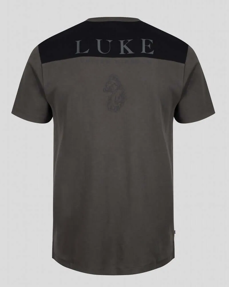 Luke 1977 BACK UP T Shirt Seal Grey