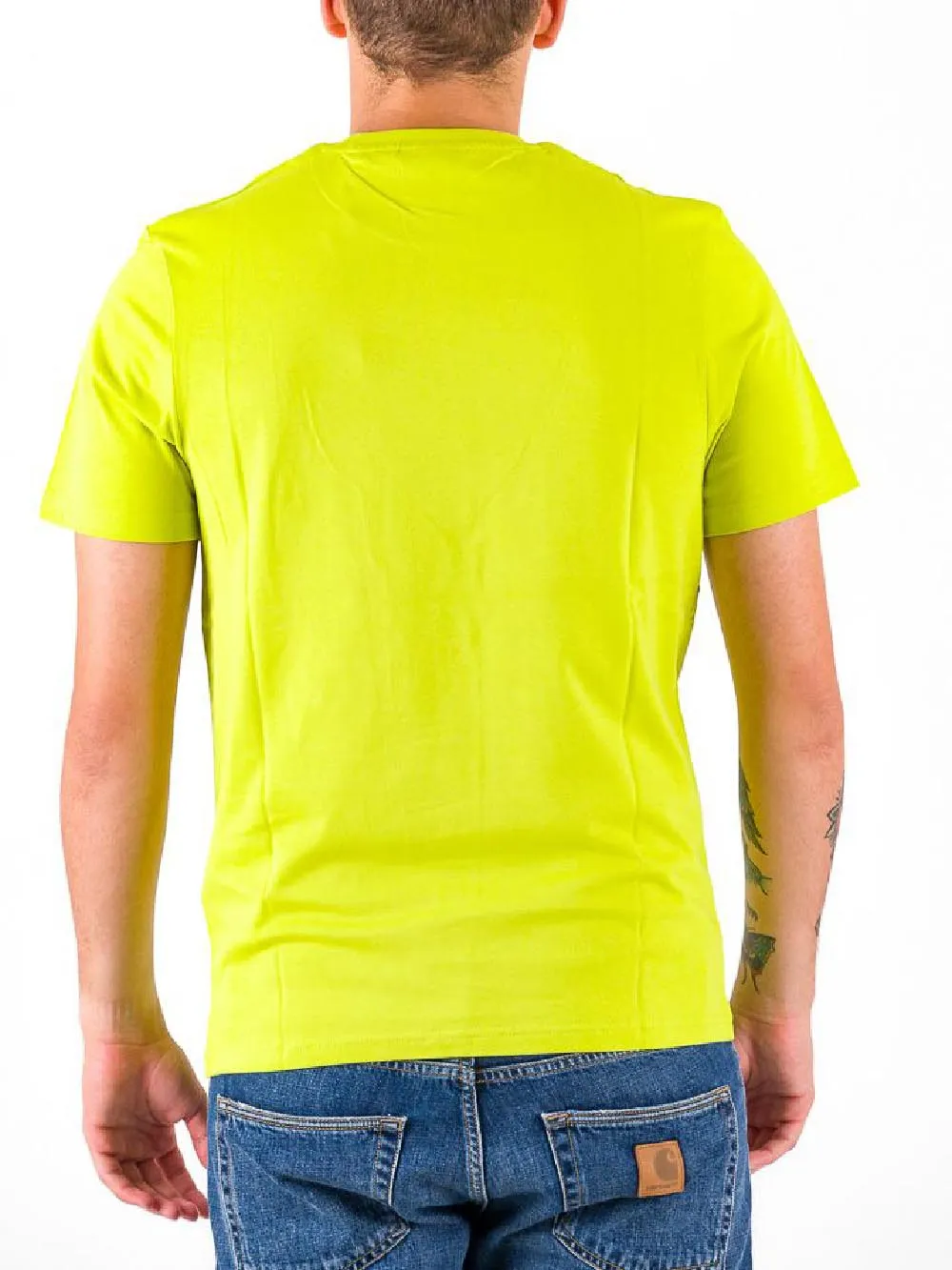 Lyle & Scott T-shirt Uomo Ts400voge Verde acido