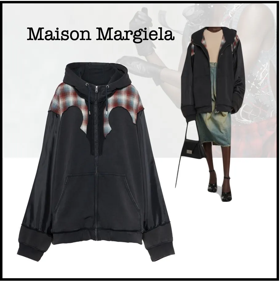 Maison Margiela  |Other Plaid Patterns Long Sleeves Cotton