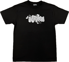 Menu Smokey T-Shirt - Black