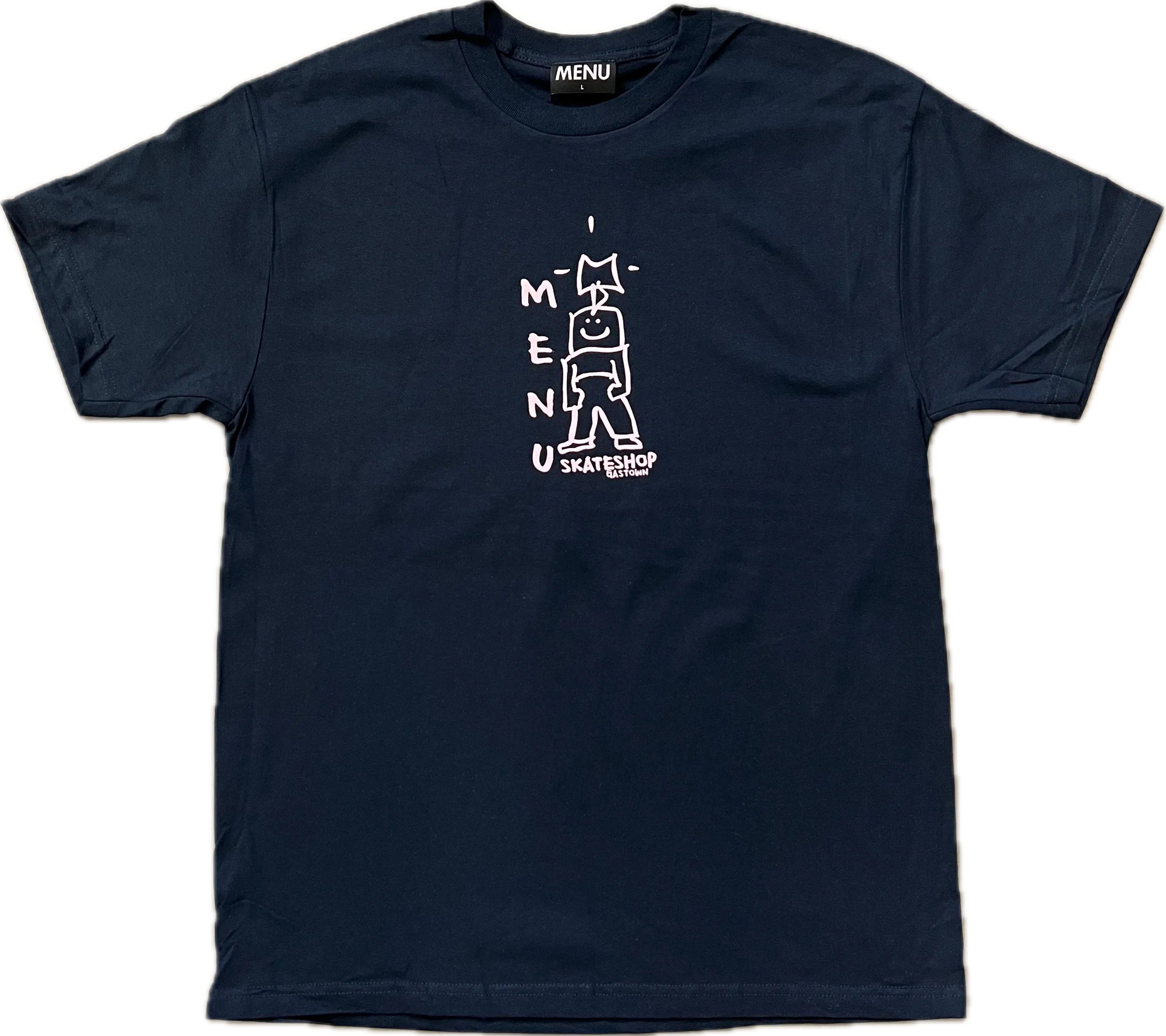 Menu X Gonz T-Shirt - Navy