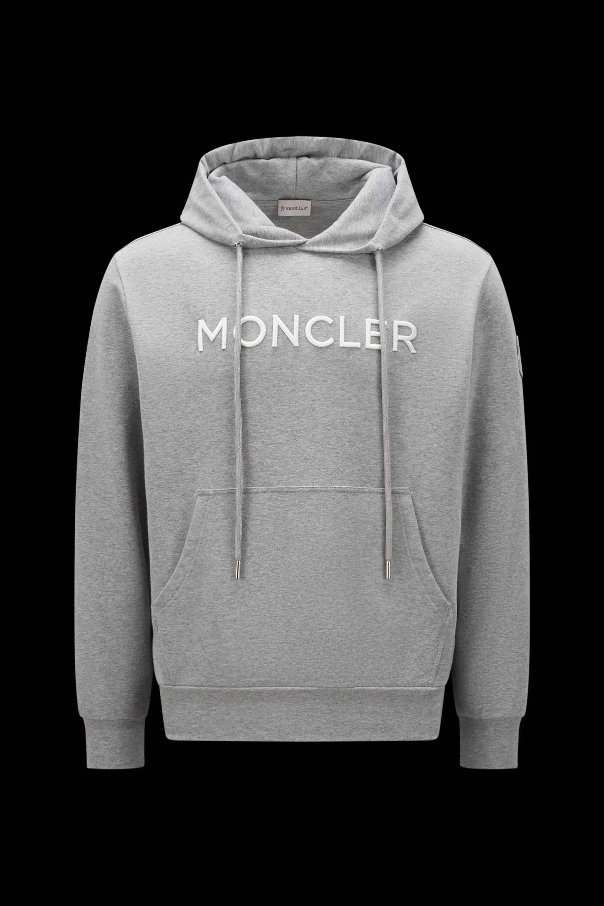 MONCLER  |Street Style Long Sleeves Cotton Logo