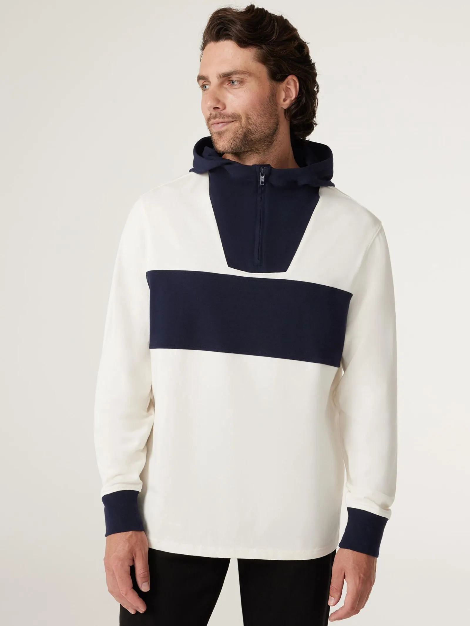 Morrison Hooded Henley Top