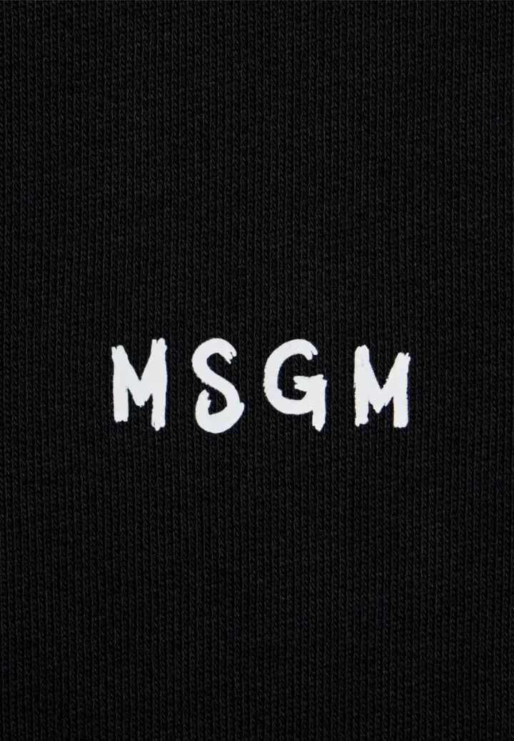 MSGM  |Unisex Street Style Cotton Logo Hoodies & Sweatshirts