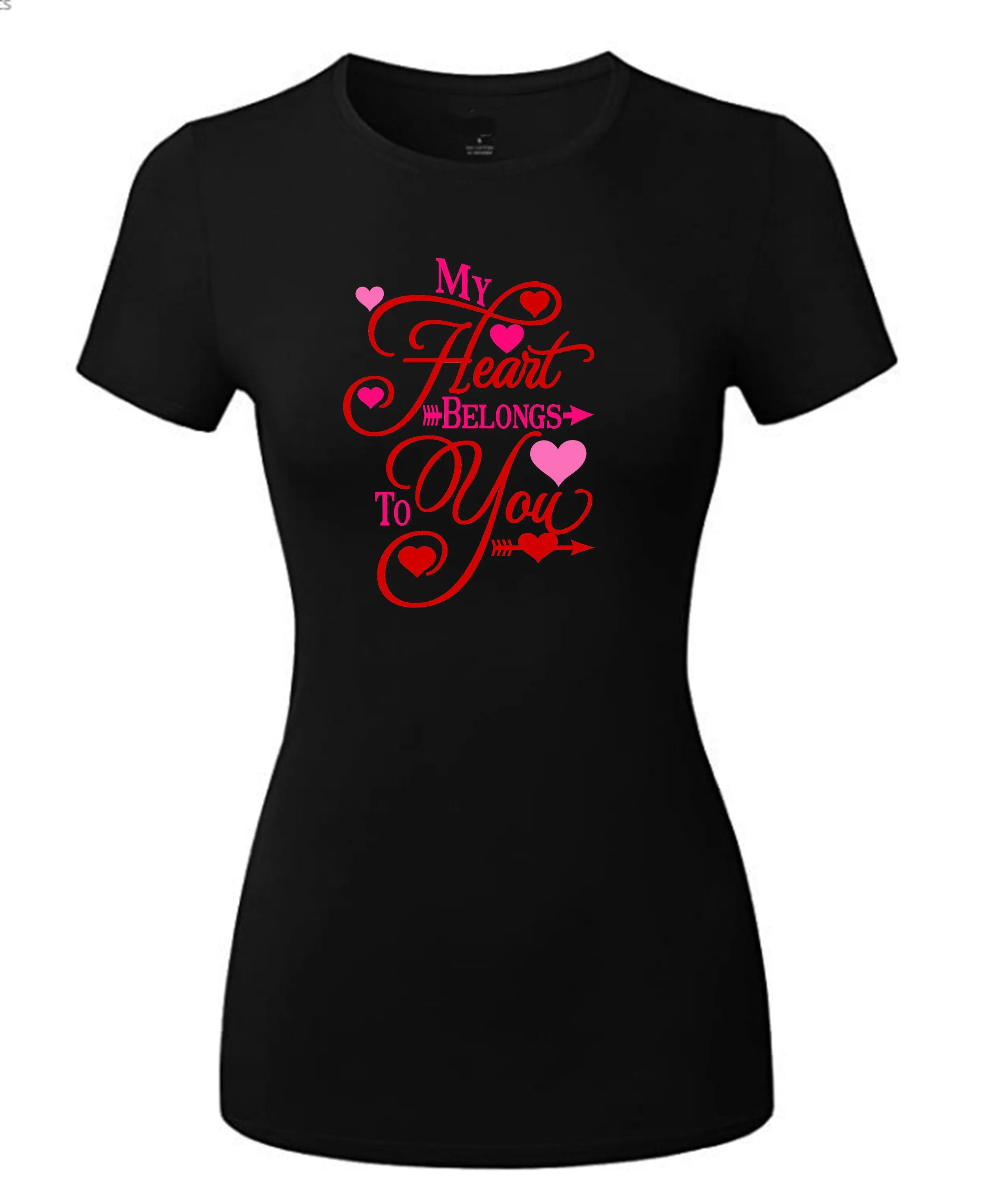 My Heart Belongs to You Valentine T Shirt