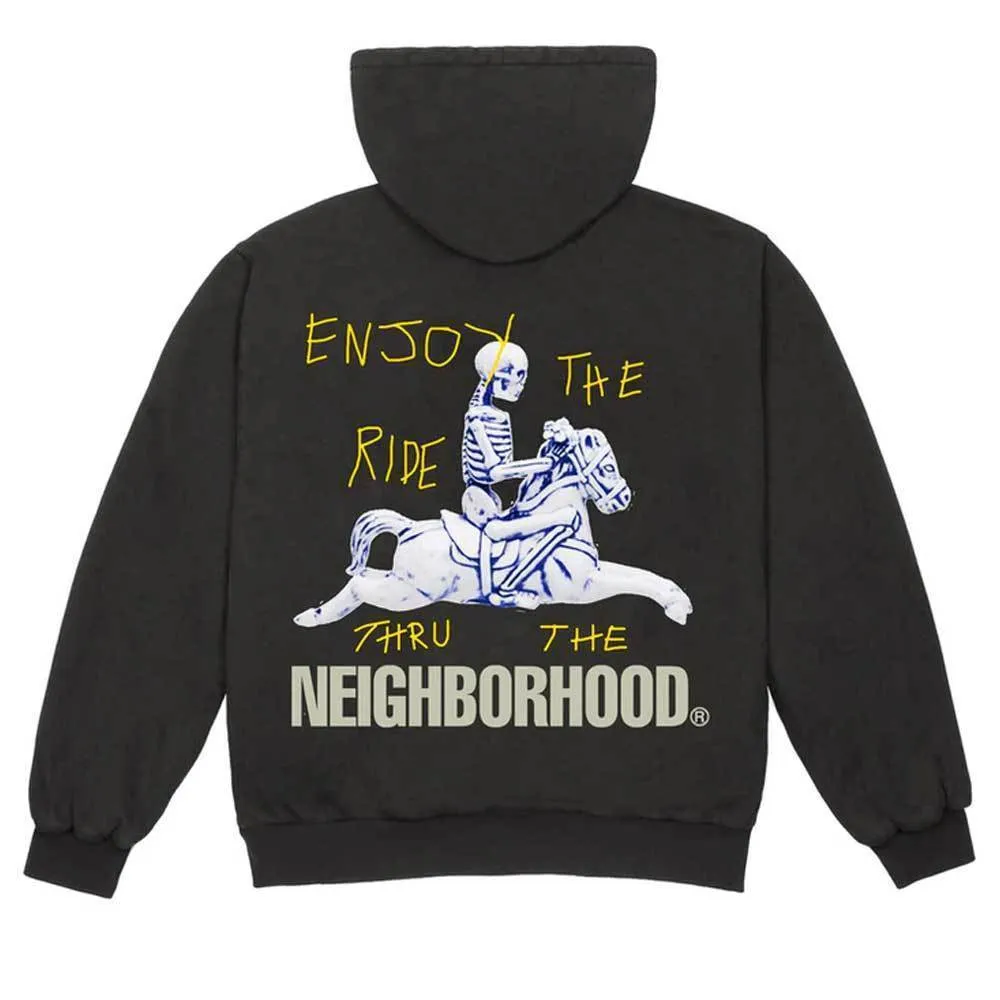 NEIGHBORHOOD  |Unisex Street Style Collaboration Logo Hoodies