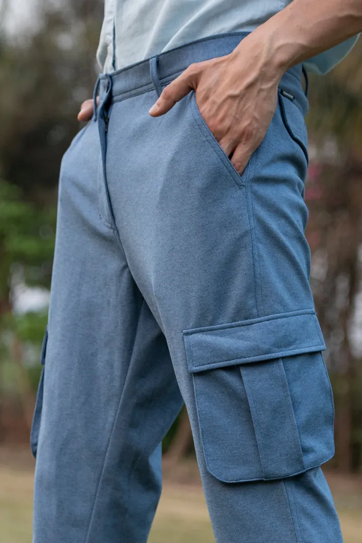 Ocean Waves Power-Stretch Cargo Pants