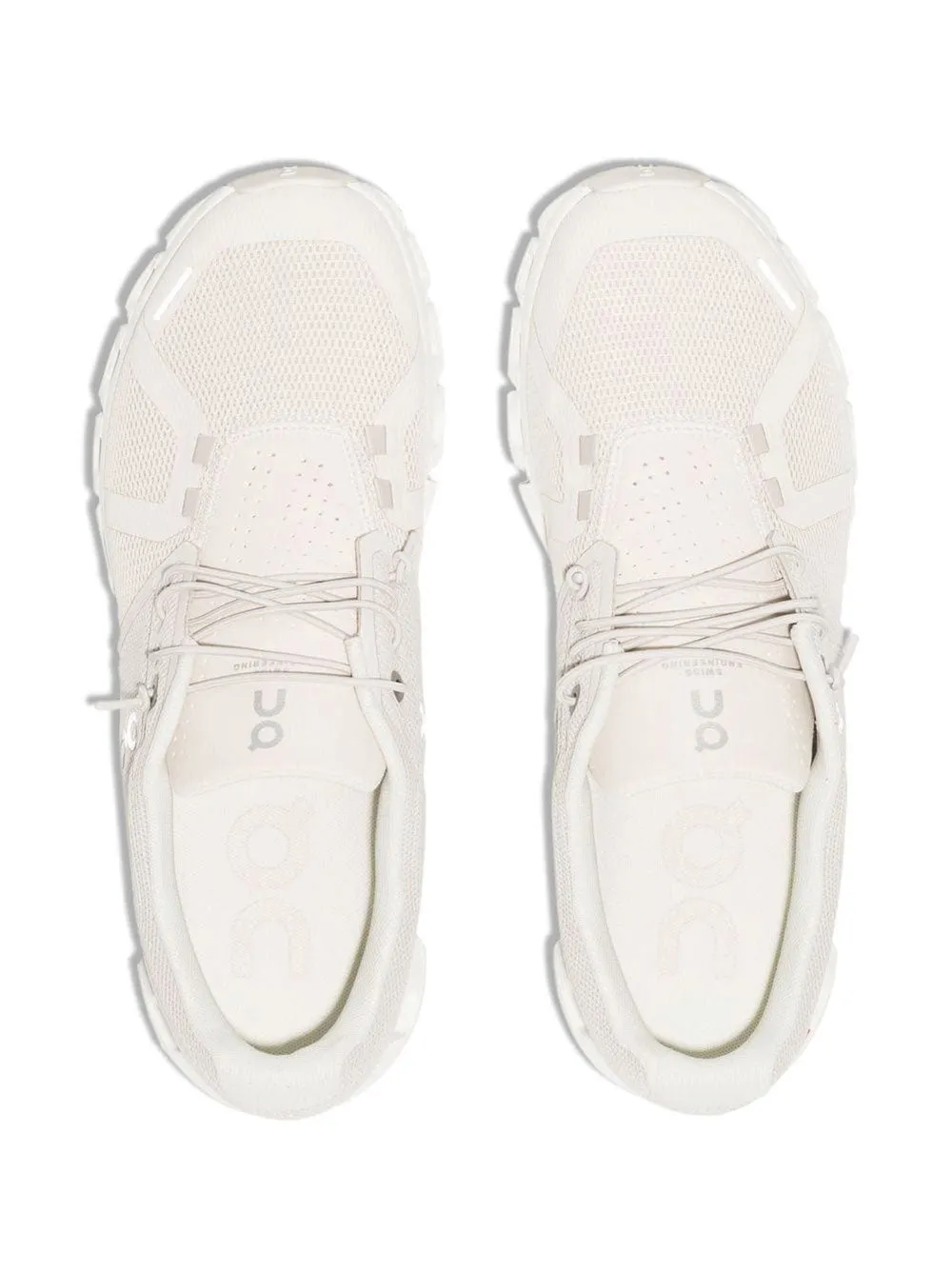 On Running Cloud 5 Pearl | White Sneakers