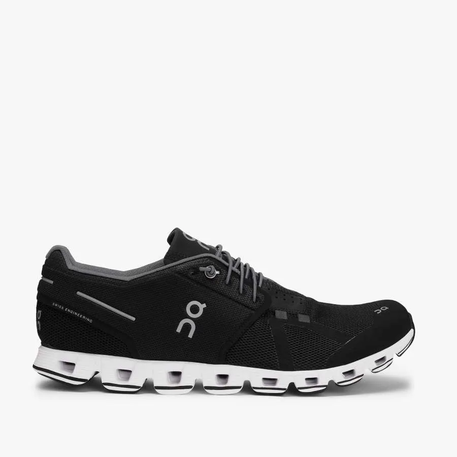 On Running - Cloud Trainers in Black/White