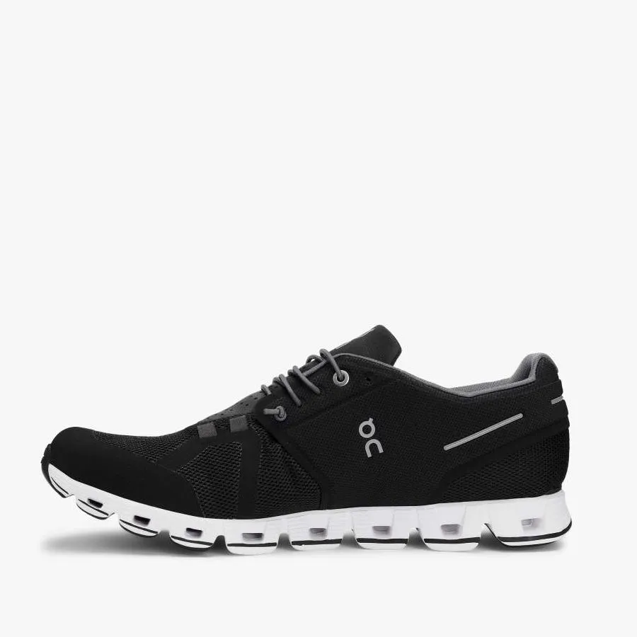 On Running - Cloud Trainers in Black/White