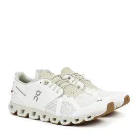 On Running - Cloud Trainers in White/Sand