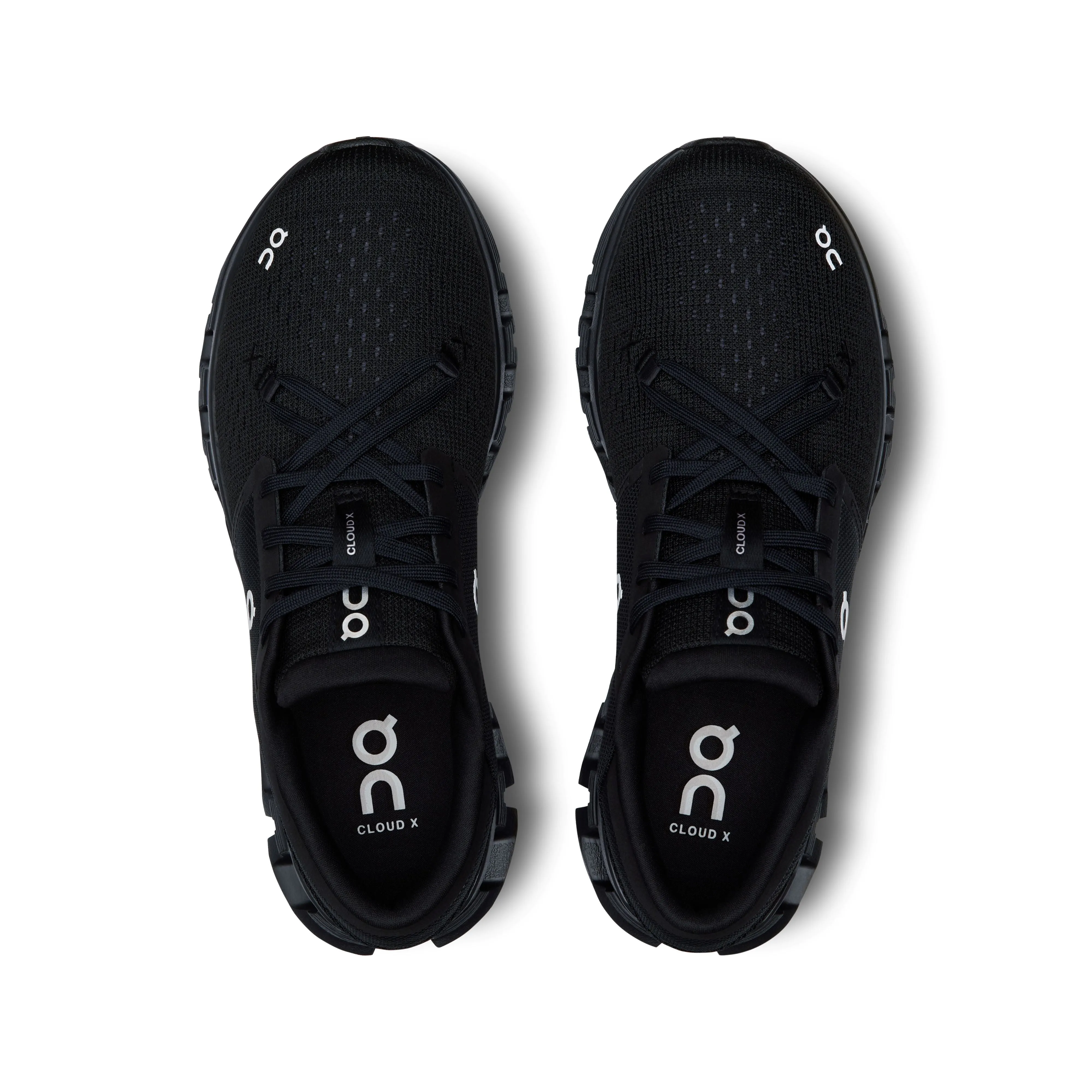 On Running Cloud X4 Sneaker in Black/Eclipse