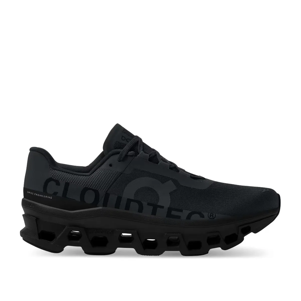 On Running - Cloudmonster Trainer in All Black