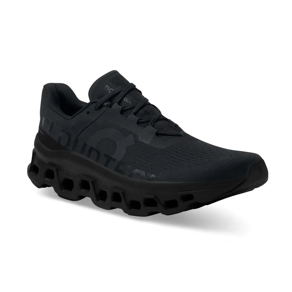 On Running - Cloudmonster Trainer in All Black