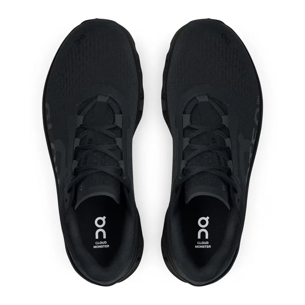 On Running - Cloudmonster Trainer in All Black