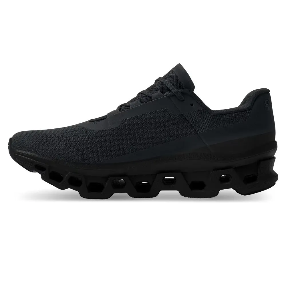 On Running - Cloudmonster Trainer in All Black