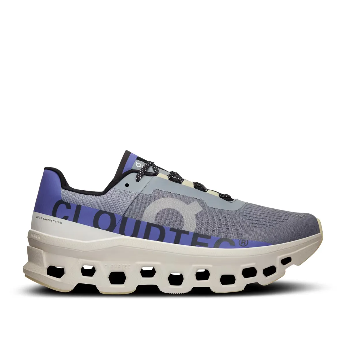 On Running - Cloudmonster Trainer in Mist/Blueberry