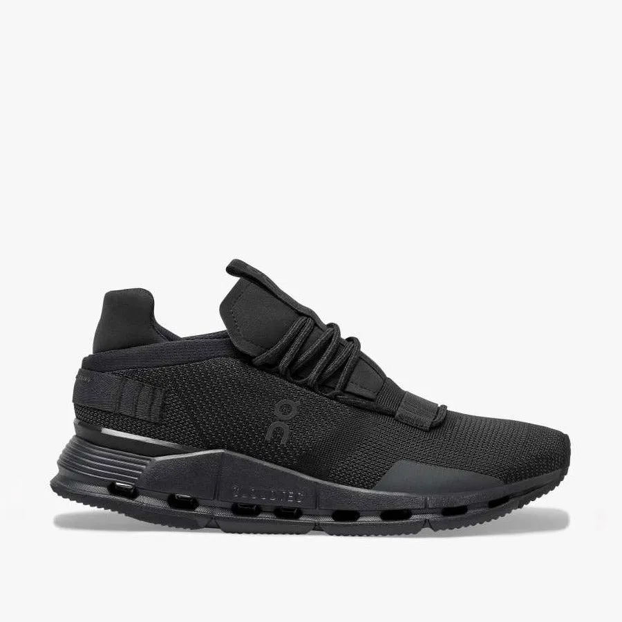 On Running - Cloudnova Trainers in Black/Eclipse