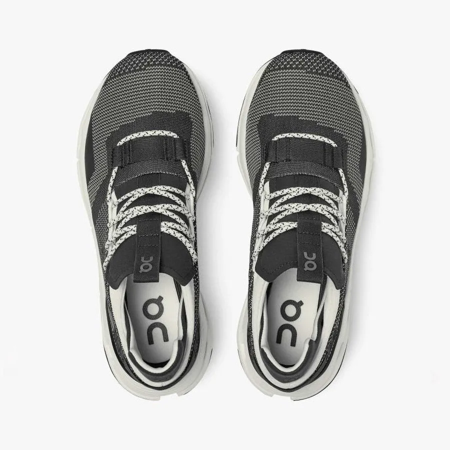 On Running - Cloudnova Trainers in Black/White