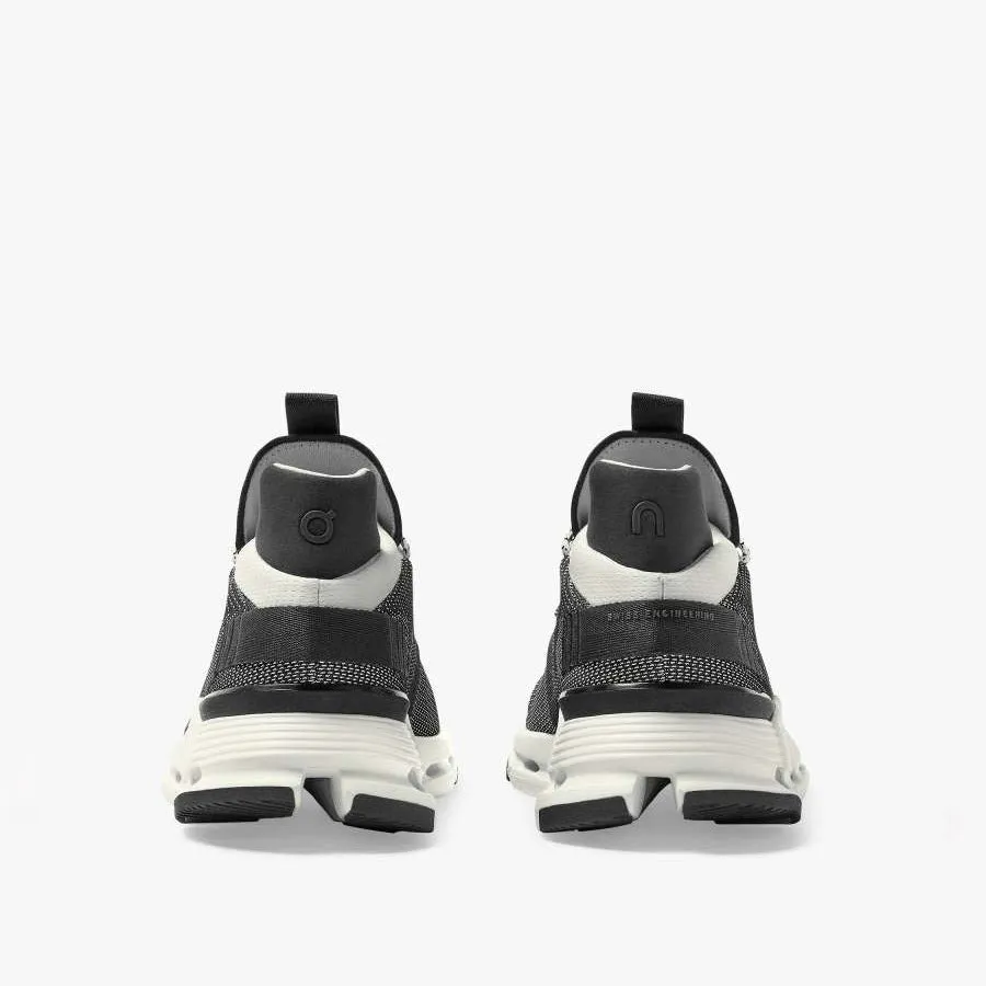 On Running - Cloudnova Trainers in Black/White