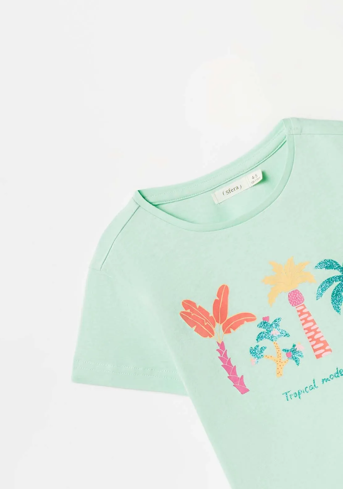 Palm Tree T-Shirt - Green