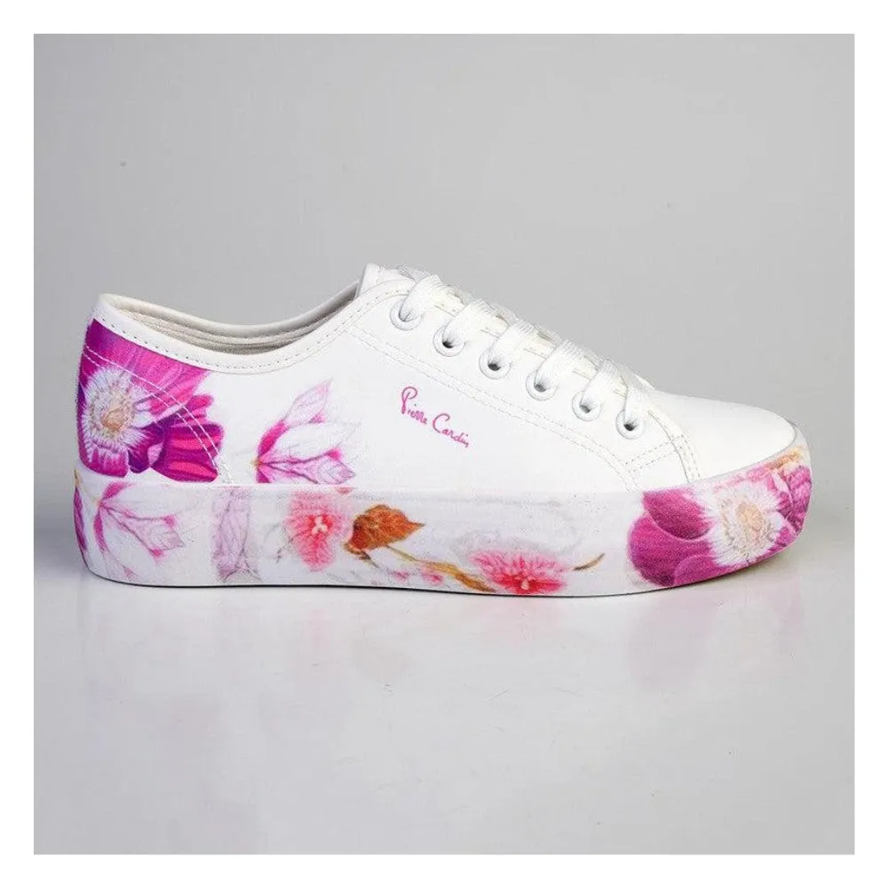 Pierre Cardin Pcl10282 Womens Fleurs 1 Shoes White