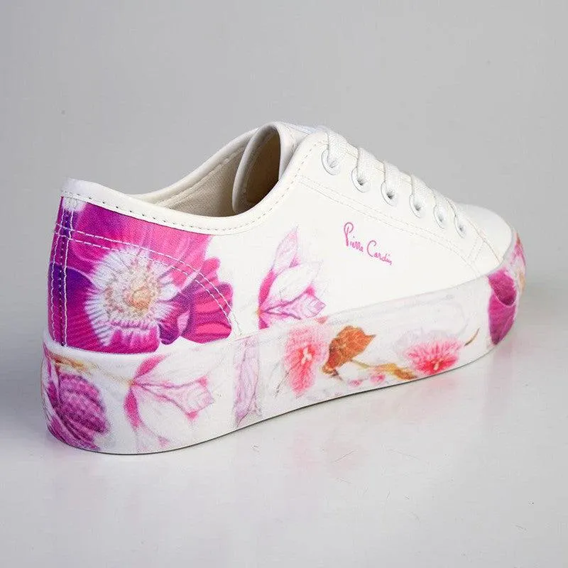 Pierre Cardin Pcl10282 Womens Fleurs 1 Shoes White