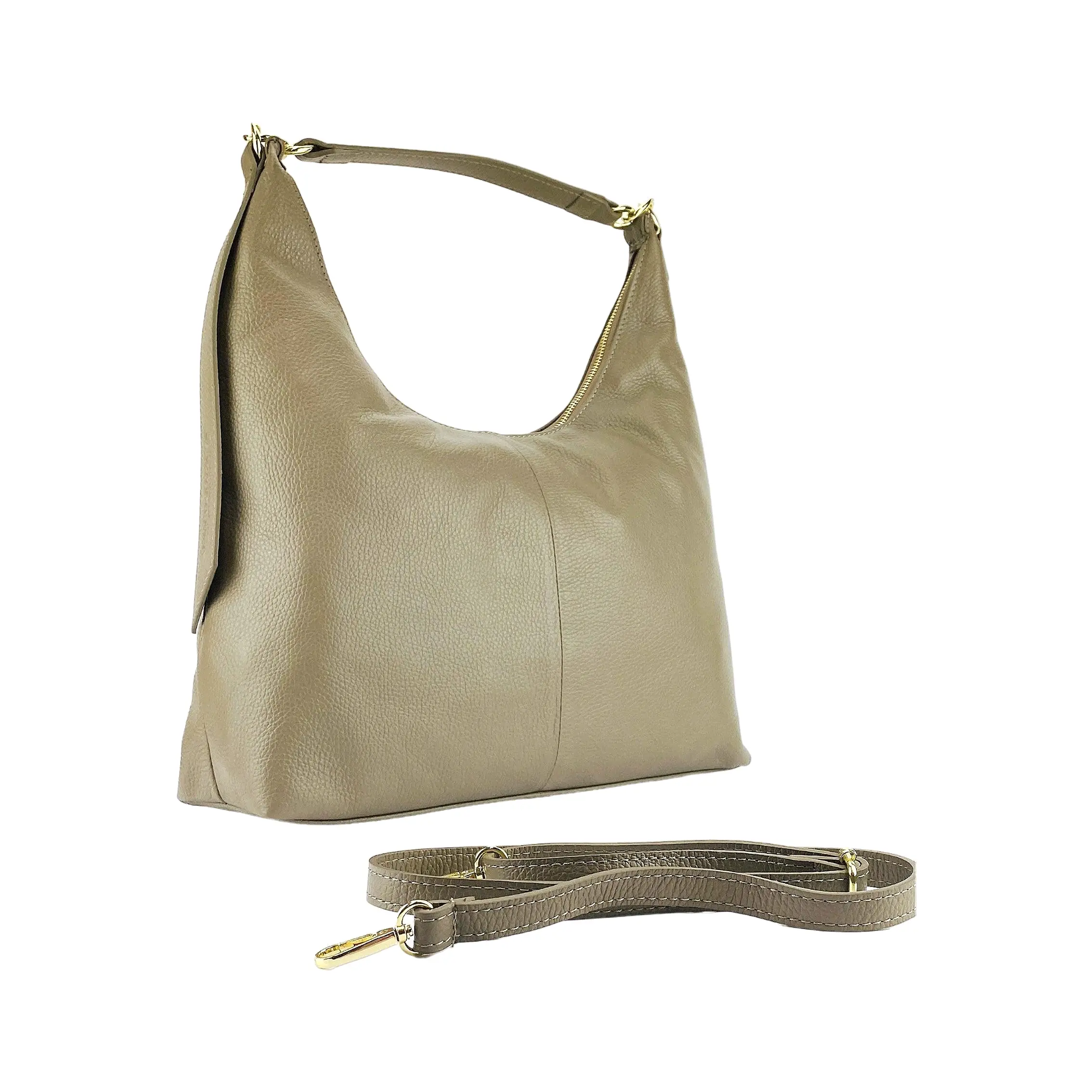 RB1017AQ | Women's Shoulder Bag Genuine Italian Leather 36 x 40 x 13