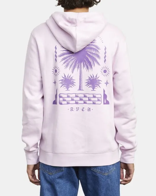 RVCA  |Unisex Long Sleeves Graphic Prints Hoodies