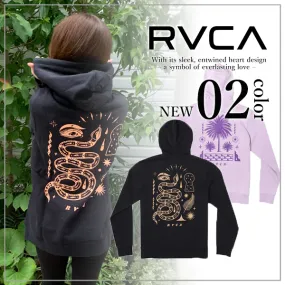 RVCA  |Unisex Long Sleeves Graphic Prints Hoodies