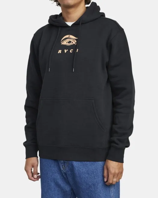 RVCA  |Unisex Long Sleeves Graphic Prints Hoodies