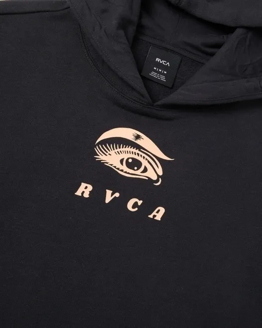 RVCA  |Unisex Long Sleeves Graphic Prints Hoodies