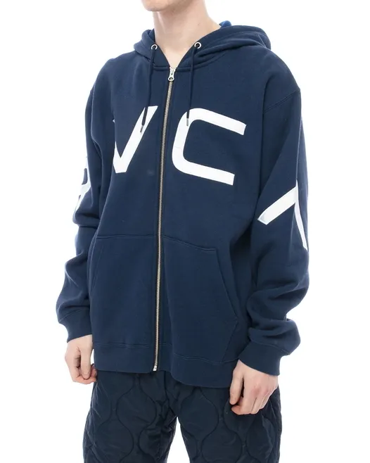 RVCA  |Unisex Long Sleeves Plain Logo Hoodies