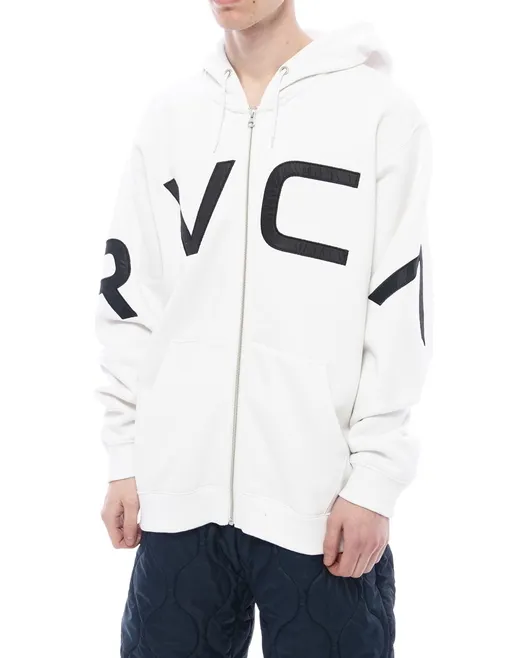 RVCA  |Unisex Long Sleeves Plain Logo Hoodies