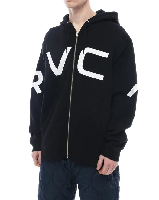 RVCA  |Unisex Long Sleeves Plain Logo Hoodies