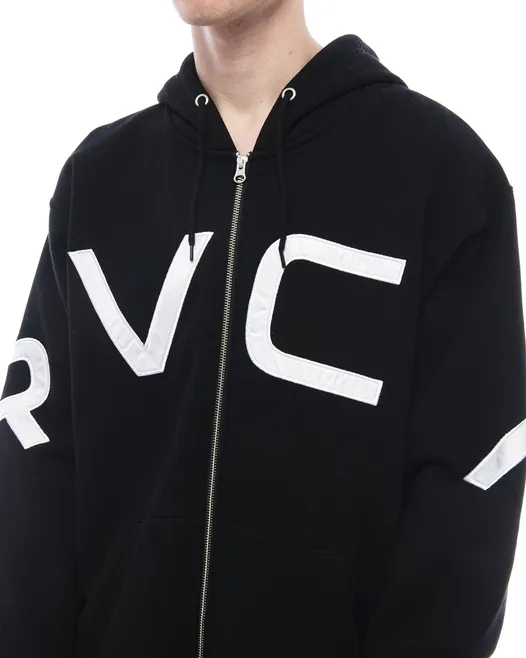 RVCA  |Unisex Long Sleeves Plain Logo Hoodies