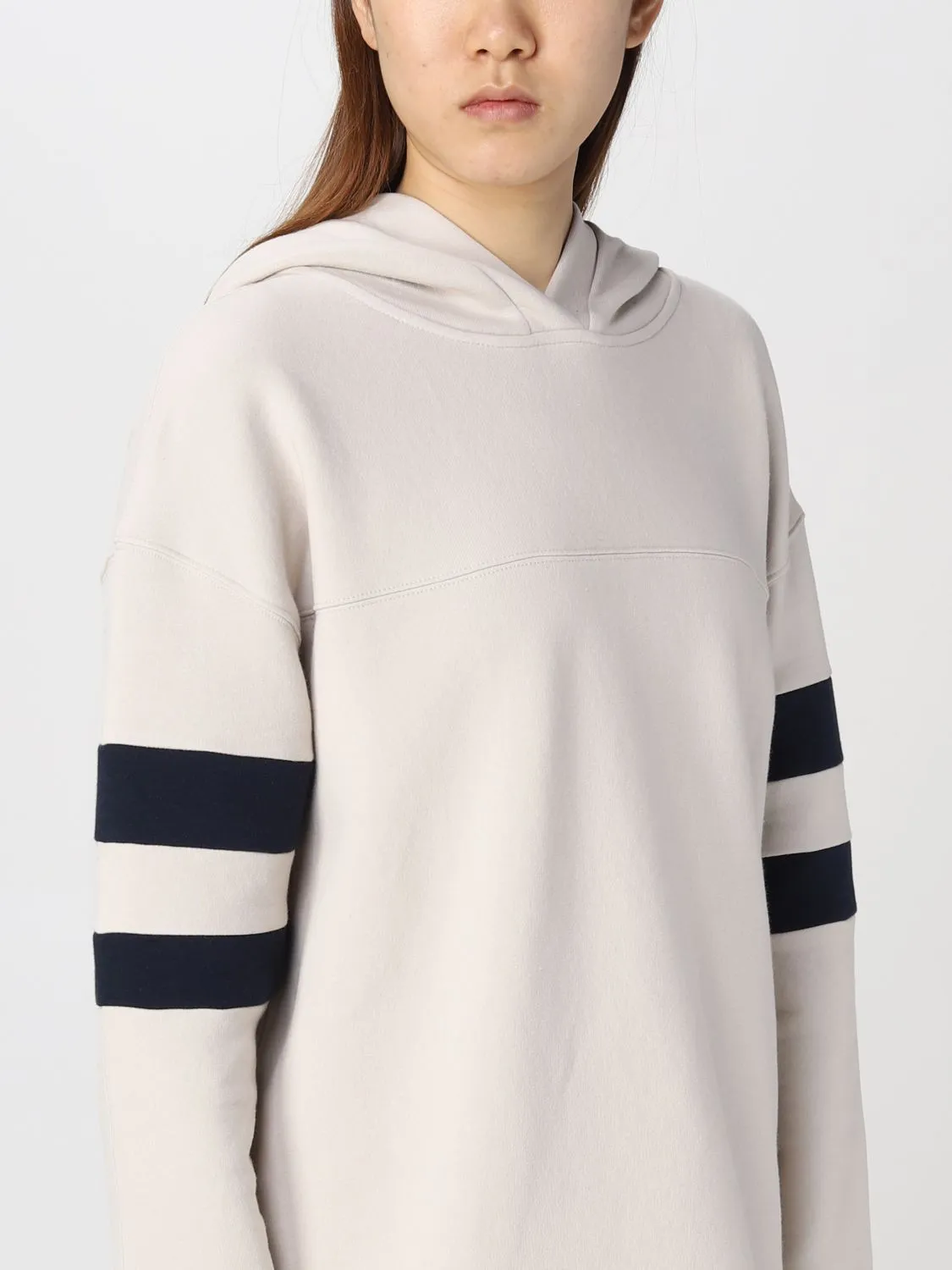 S Max Mara  |Long Sleeves Plain Cotton Outlet Hoodies & Sweatshirts