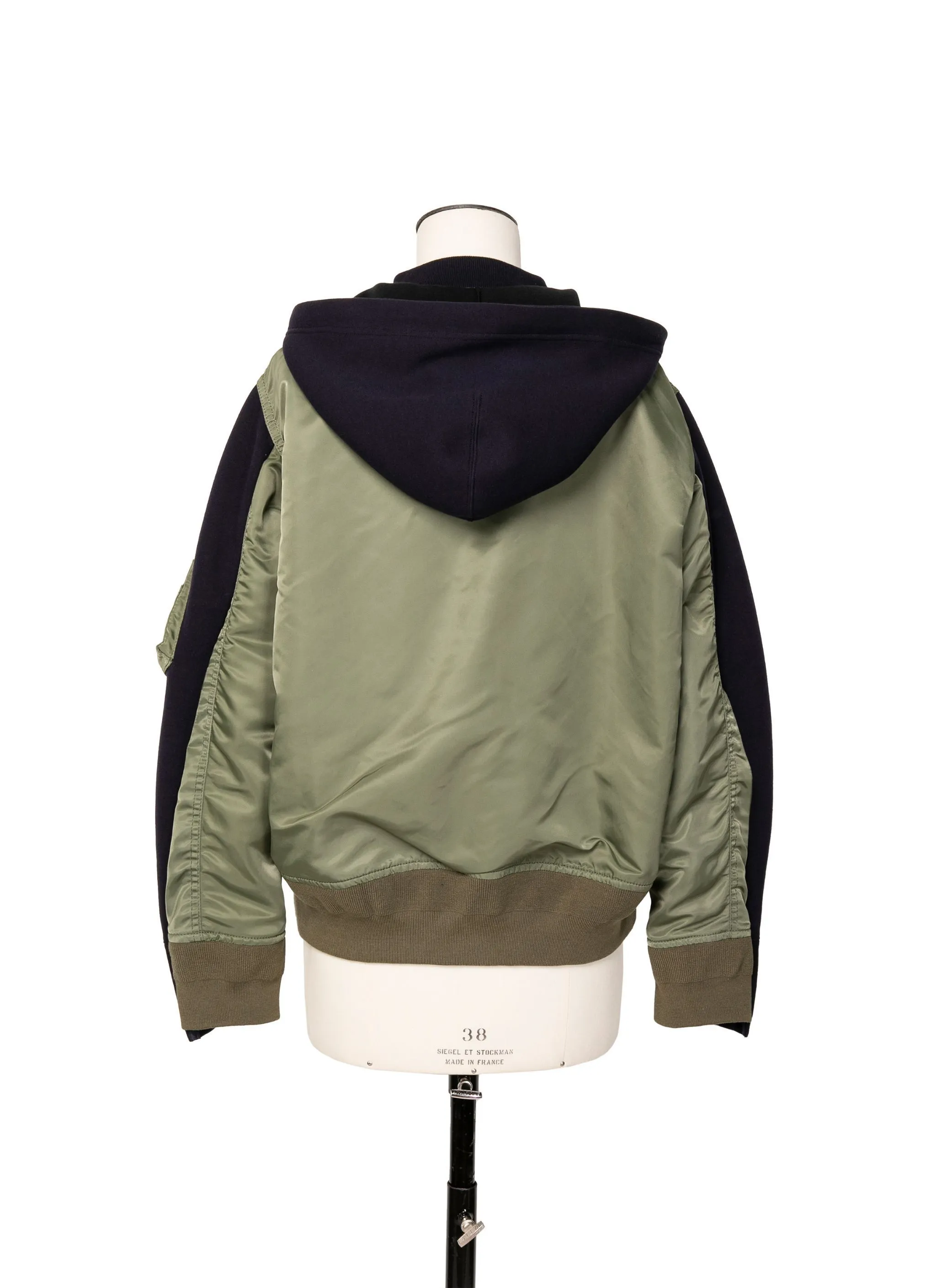 sacai  |Nylon Street Style Long Sleeves Cotton Hoodies & Sweatshirts