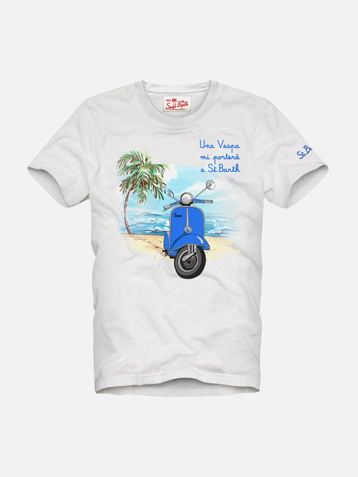 Saint Barth T-Shirt Vespa Porta STB