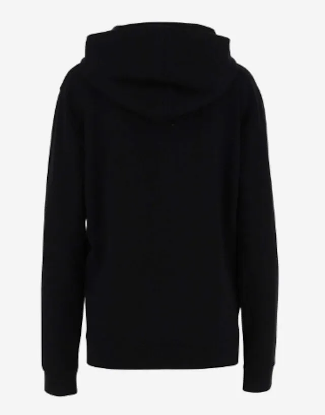 Saint Laurent  |Long Sleeves Cotton Logo Hoodies & Sweatshirts