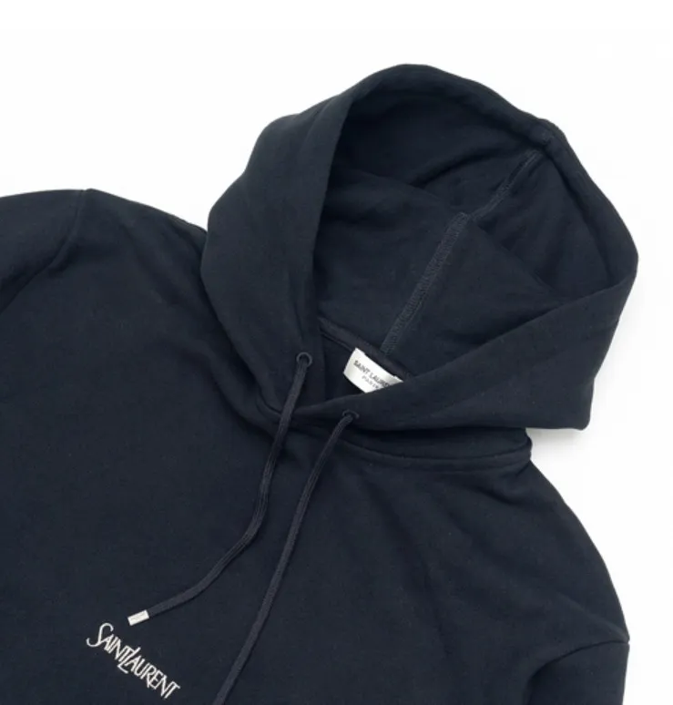 Saint Laurent  |Street Style Logo Hoodies & Sweatshirts