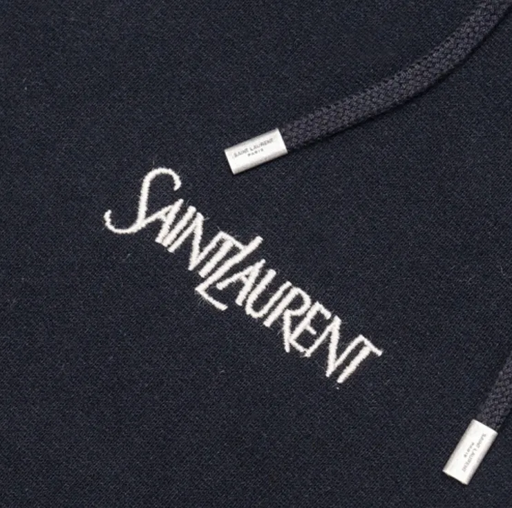 Saint Laurent  |Street Style Logo Hoodies & Sweatshirts